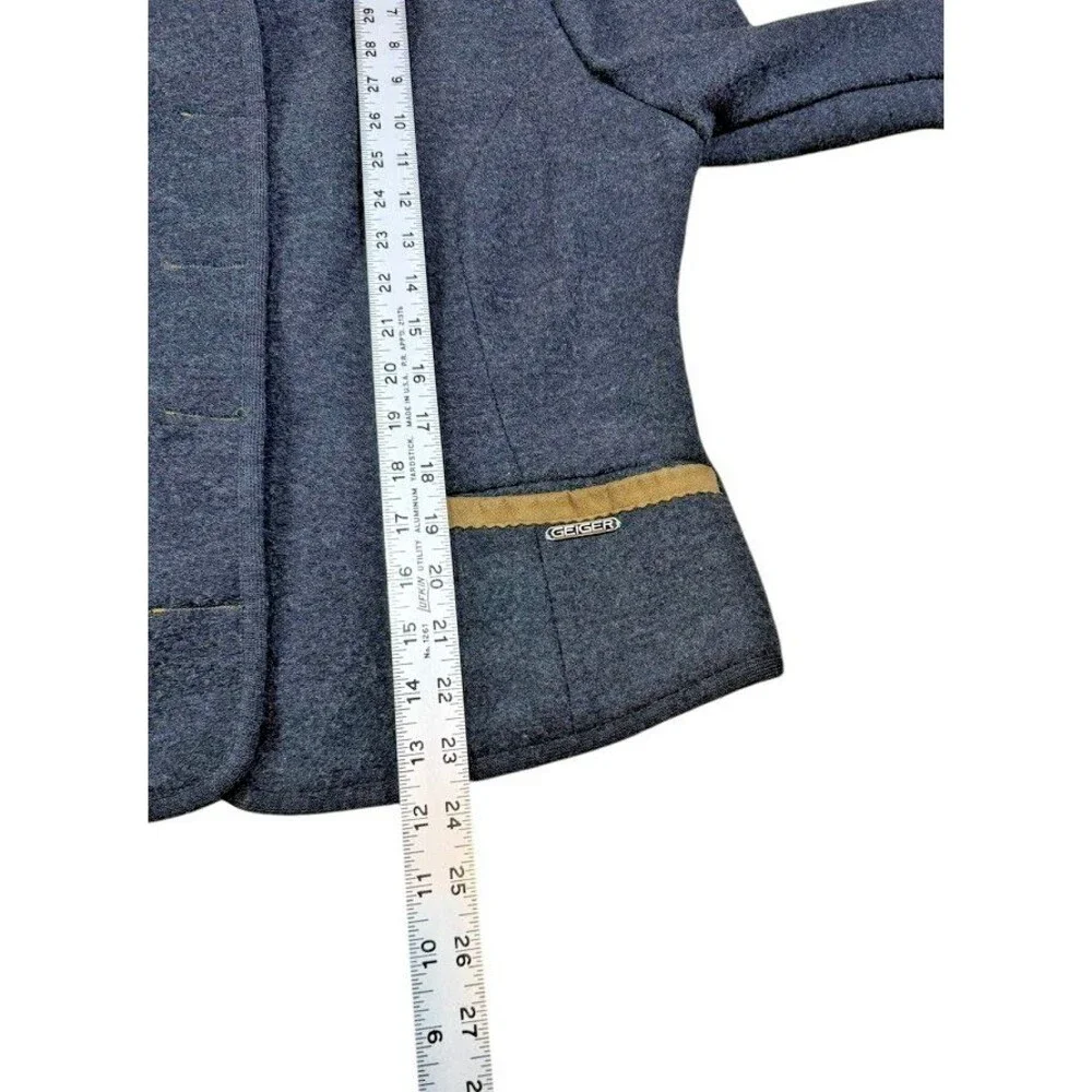Geiger Austria Cardigan | Coat Size 42 Wool Button Up Sweater Wooden Buttons